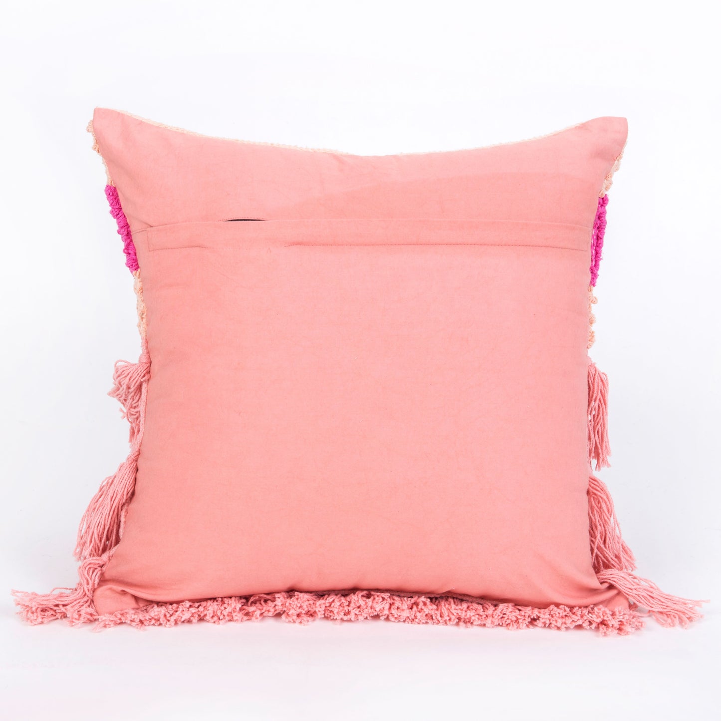 Shaggy Style Embroidered Cushion Cover