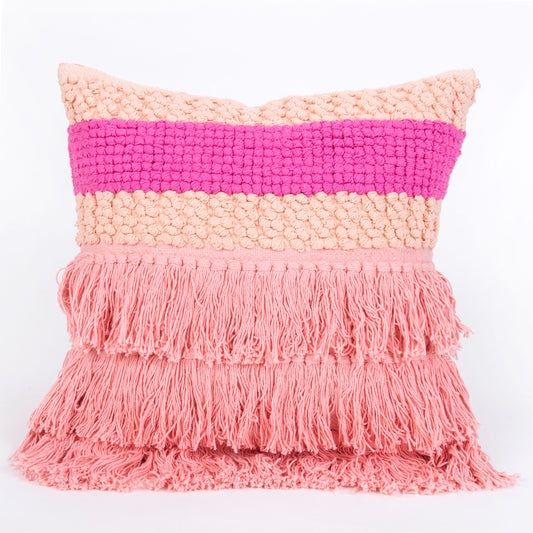 Shaggy Style Embroidered Cushion Cover