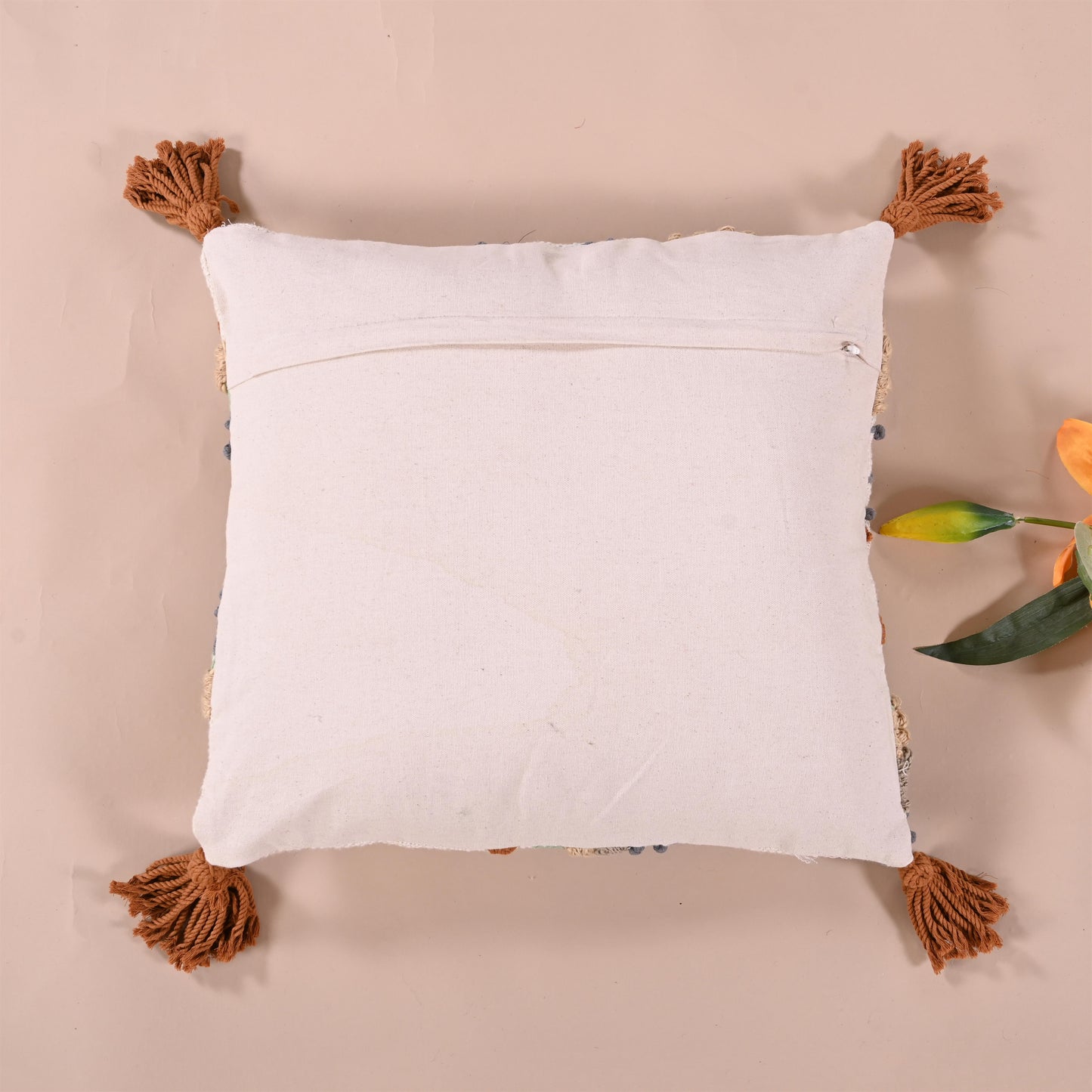 Boho Embroidered Cushion cover