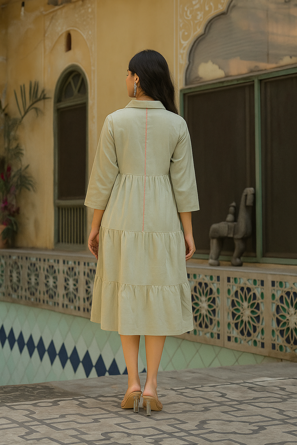 Beautiful handmade embroidery dress