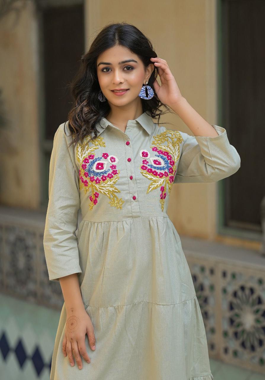 Beautiful handmade embroidery dress