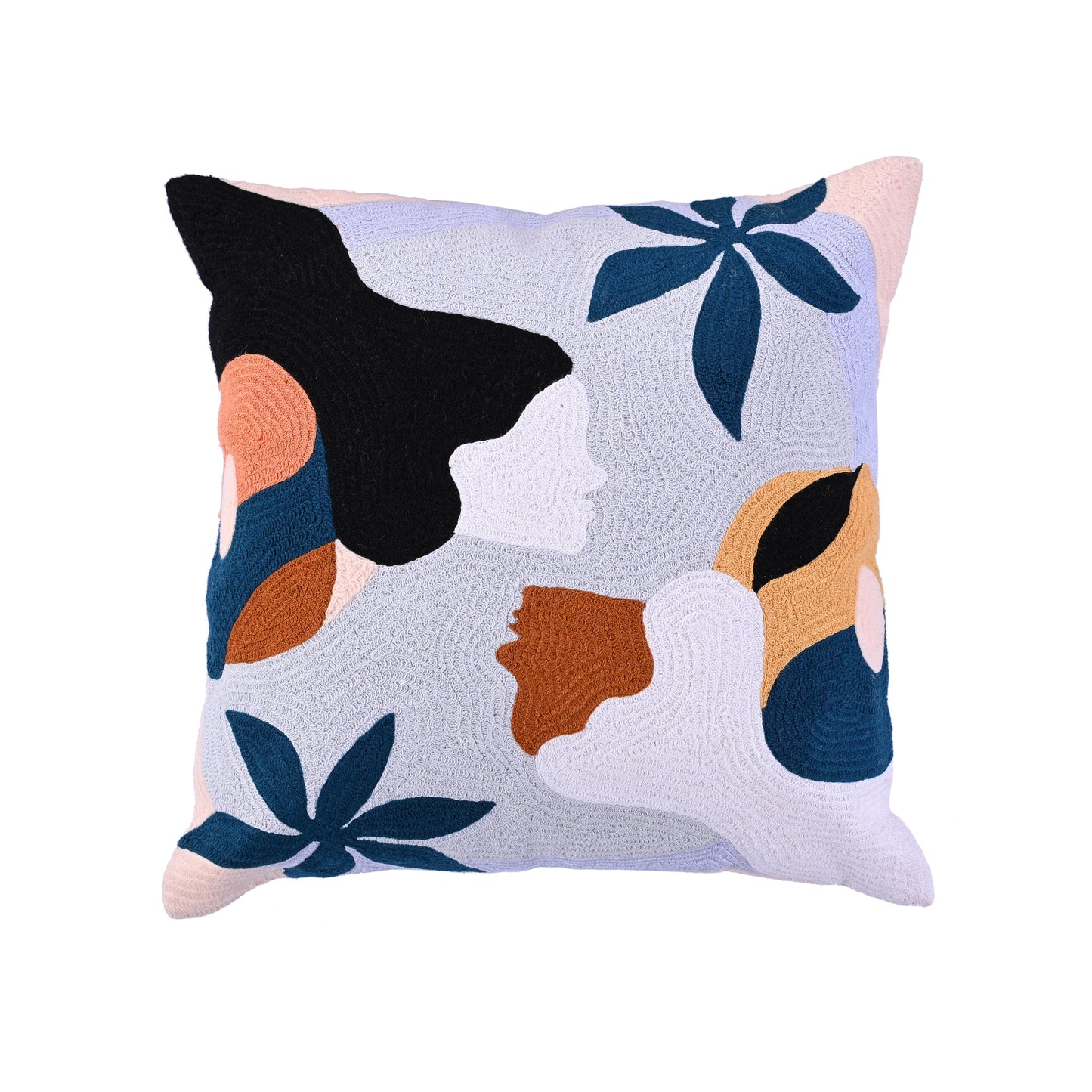 Sunny Embroidered Cushion cover