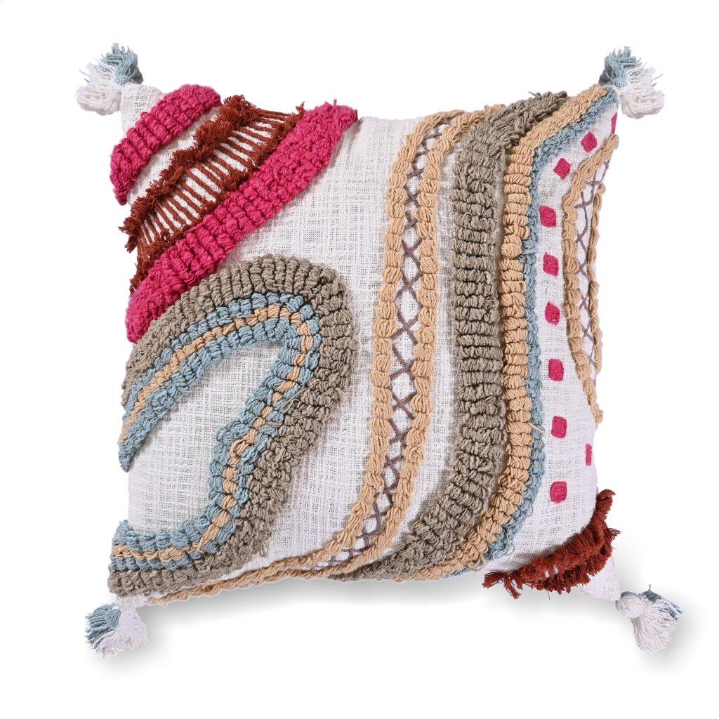 Weavy Embroidered Cushion cover
