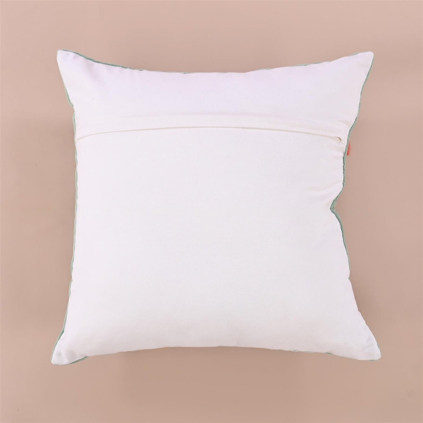 Green Velvet embroidered cushion cover